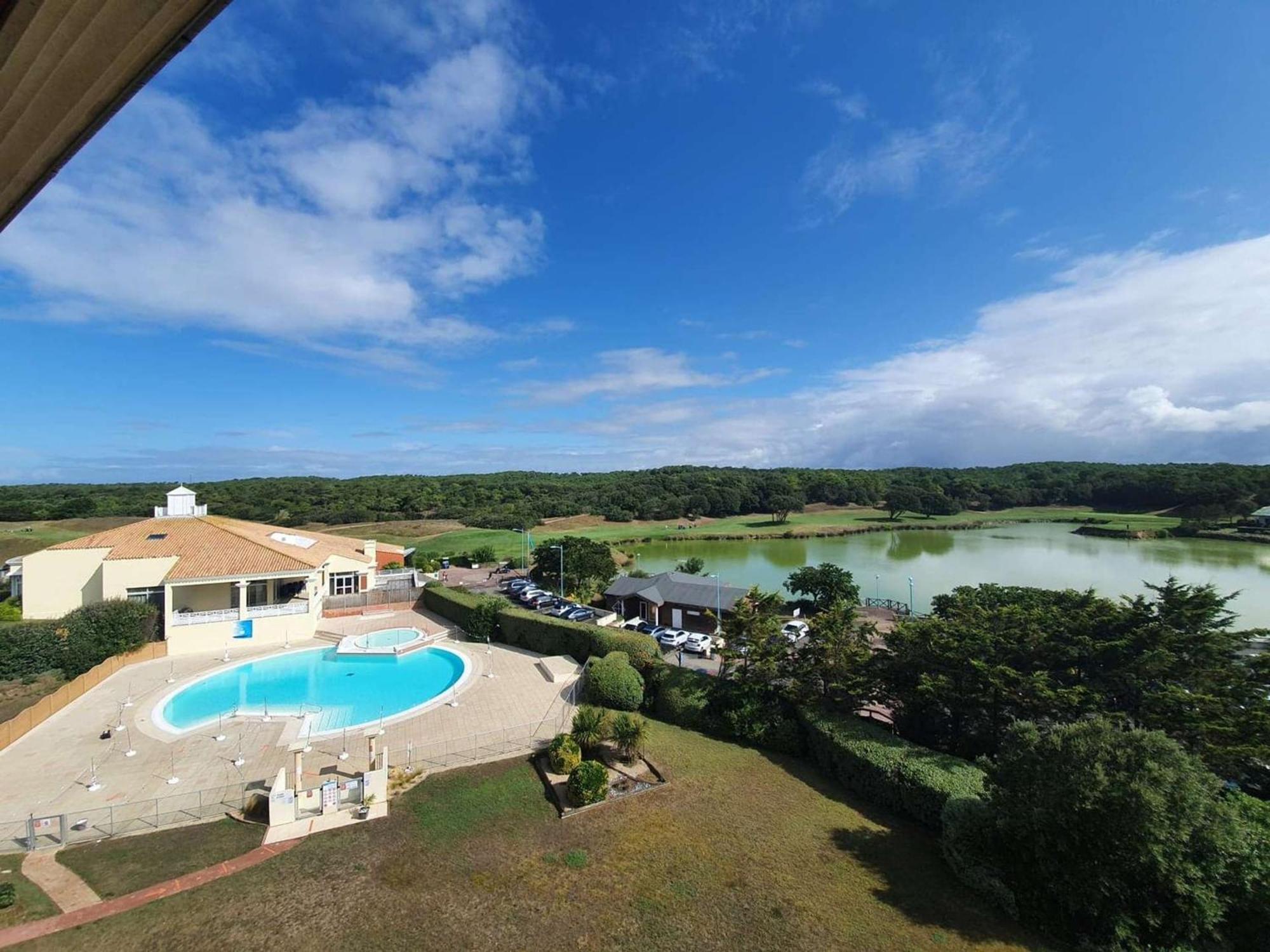 Appartement 2 Pieces/Cabine, Piscine, Parking, Bord De Mer - Saint Jean De Monts - Fr-1-224C-81 Екстер'єр фото