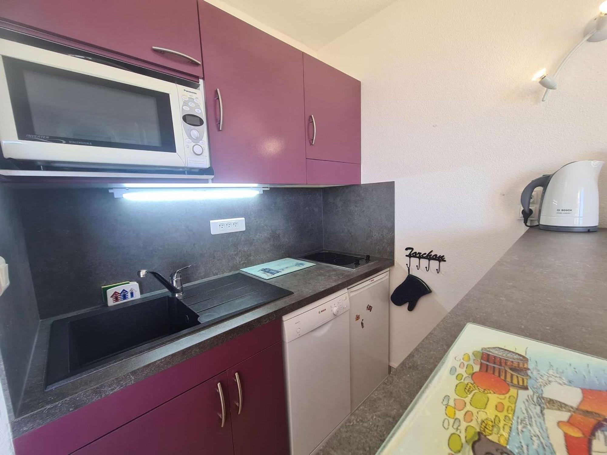 Appartement 2 Pieces/Cabine, Piscine, Parking, Bord De Mer - Saint Jean De Monts - Fr-1-224C-81 Екстер'єр фото